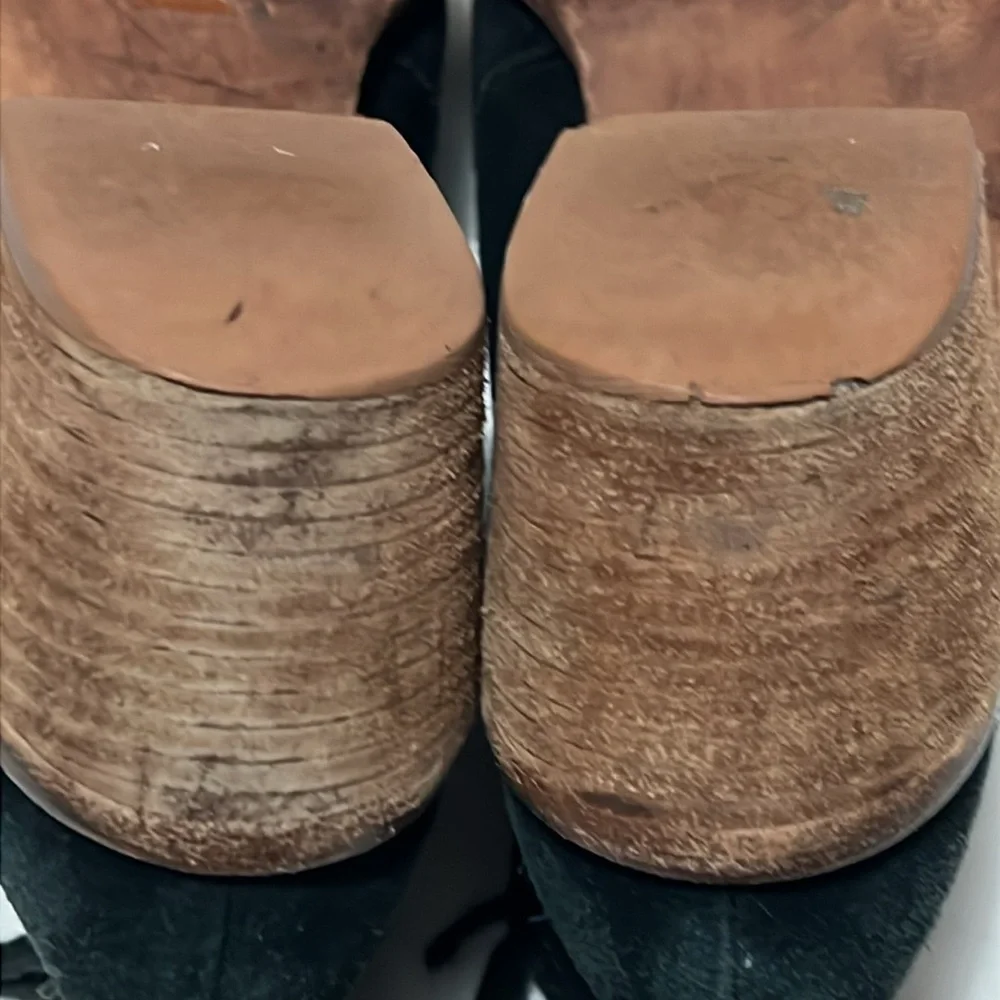 Madewell Black Suede Ankle Boots